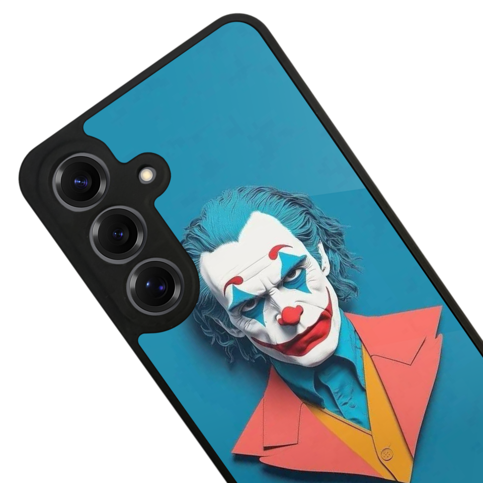 Samsung Galaxy S25 Uyumlu Joker Tasarımlı Glossy Premium Kılıf