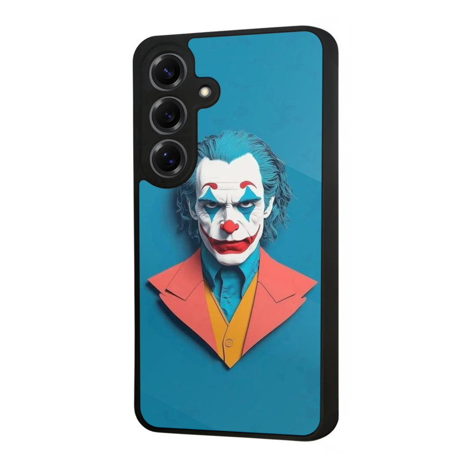 Samsung Galaxy S25 Uyumlu Joker Tasarımlı Glossy Premium Kılıf