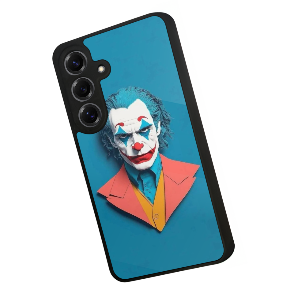 Samsung Galaxy S25 Uyumlu Joker Tasarımlı Glossy Premium Kılıf