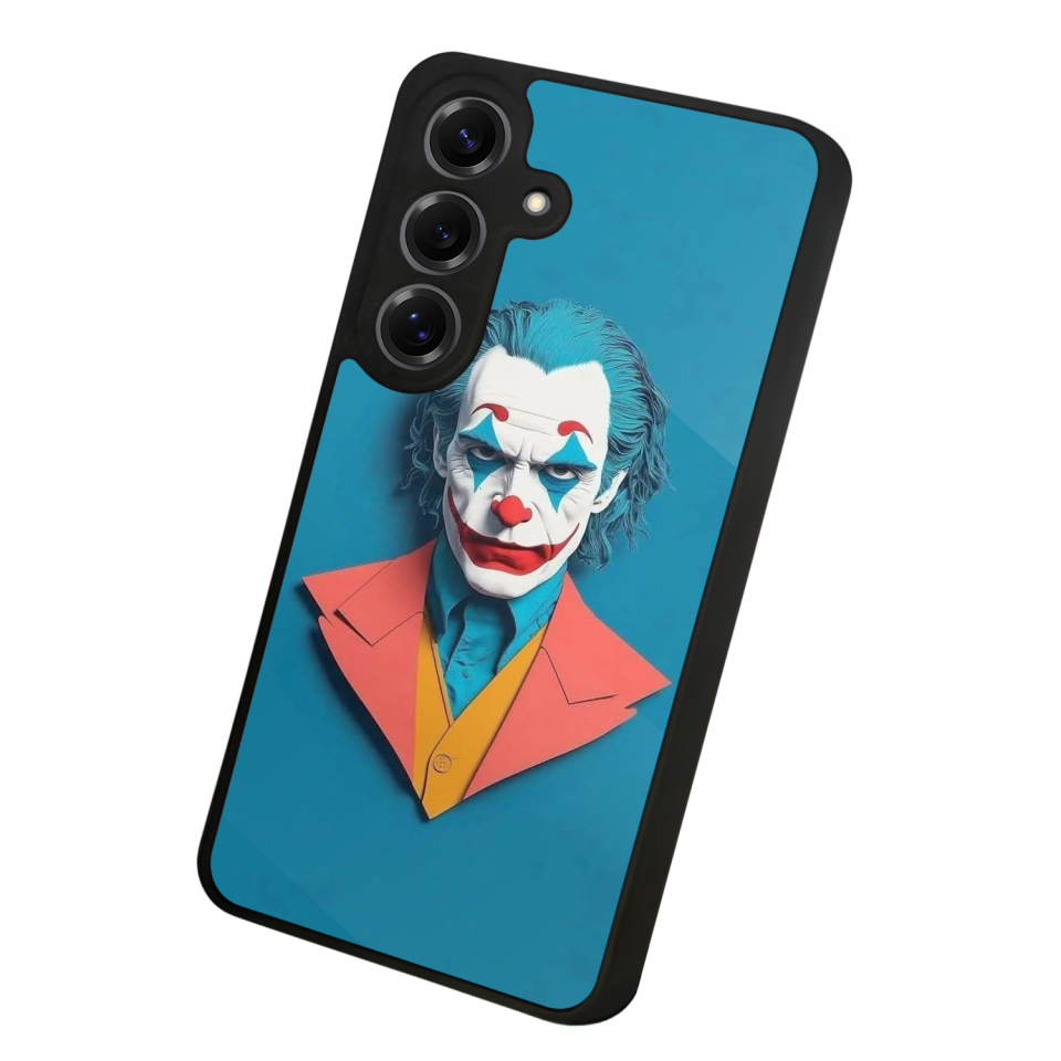Samsung Galaxy S25 Uyumlu Joker Tasarımlı Glossy Premium Kılıf
