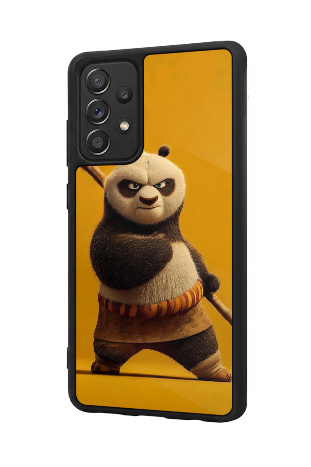 Samsung Galaxy A72 Uyumlu Kung Fu Panda Tasarımlı Glossy Premium Kılıf