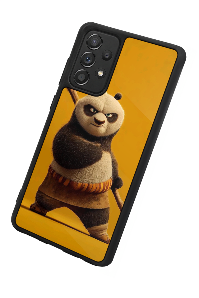Samsung Galaxy A72 Uyumlu Kung Fu Panda Tasarımlı Glossy Premium Kılıf