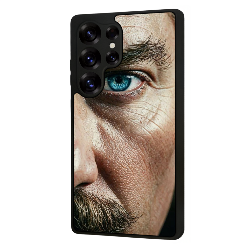 Samsung Galaxy S25 Ultra Uyumlu Mustafa Kemal Ataturk Tasarımlı Glossy Premium Kılıf