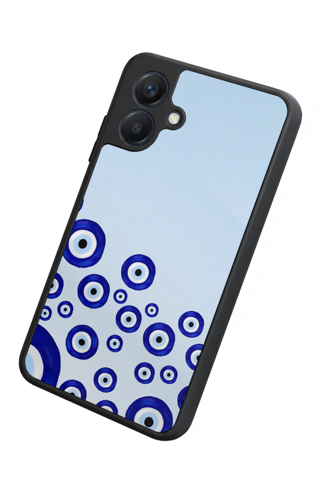 Samsung Galaxy A07 Uyumlu Nazar Tasarımlı Glossy Premium Kılıf