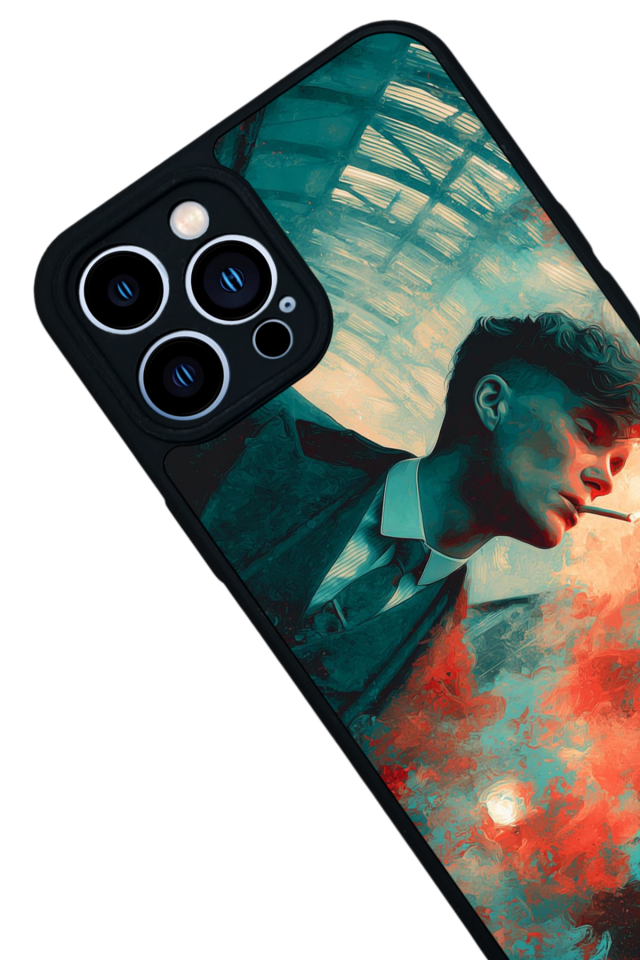 iPhone 12 Pro Max Uyumlu Peaky Blinders Tasarımlı Glossy Premium Kılıf