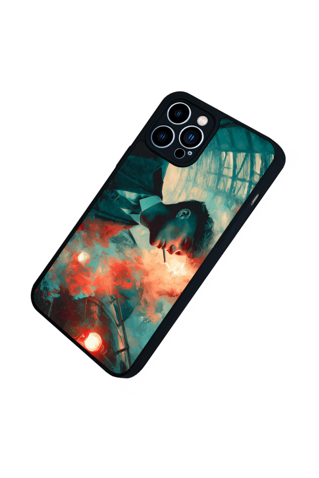 iPhone 12 Pro Max Uyumlu Peaky Blinders Tasarımlı Glossy Premium Kılıf