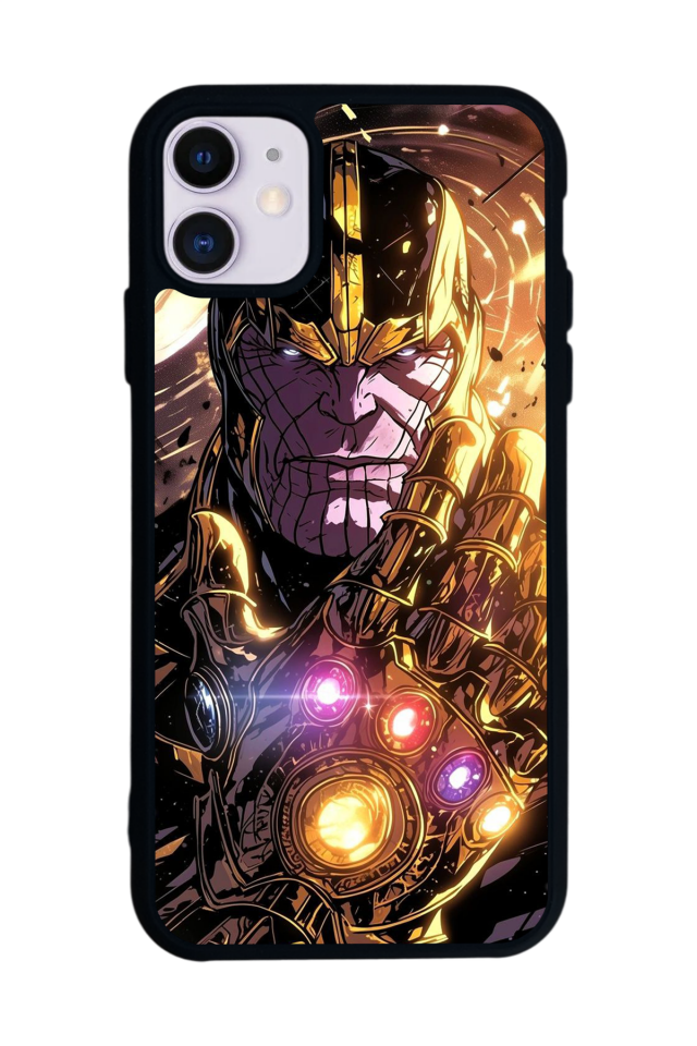 iPhone 11 Uyumlu Thanos Tasarımlı Glossy Premium Kılıf