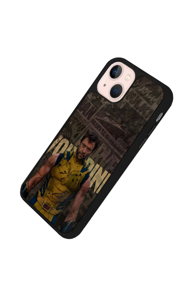 iPhone 14 Plus Uyumlu Wolverine Tasarımlı Glossy Premium Kılıf