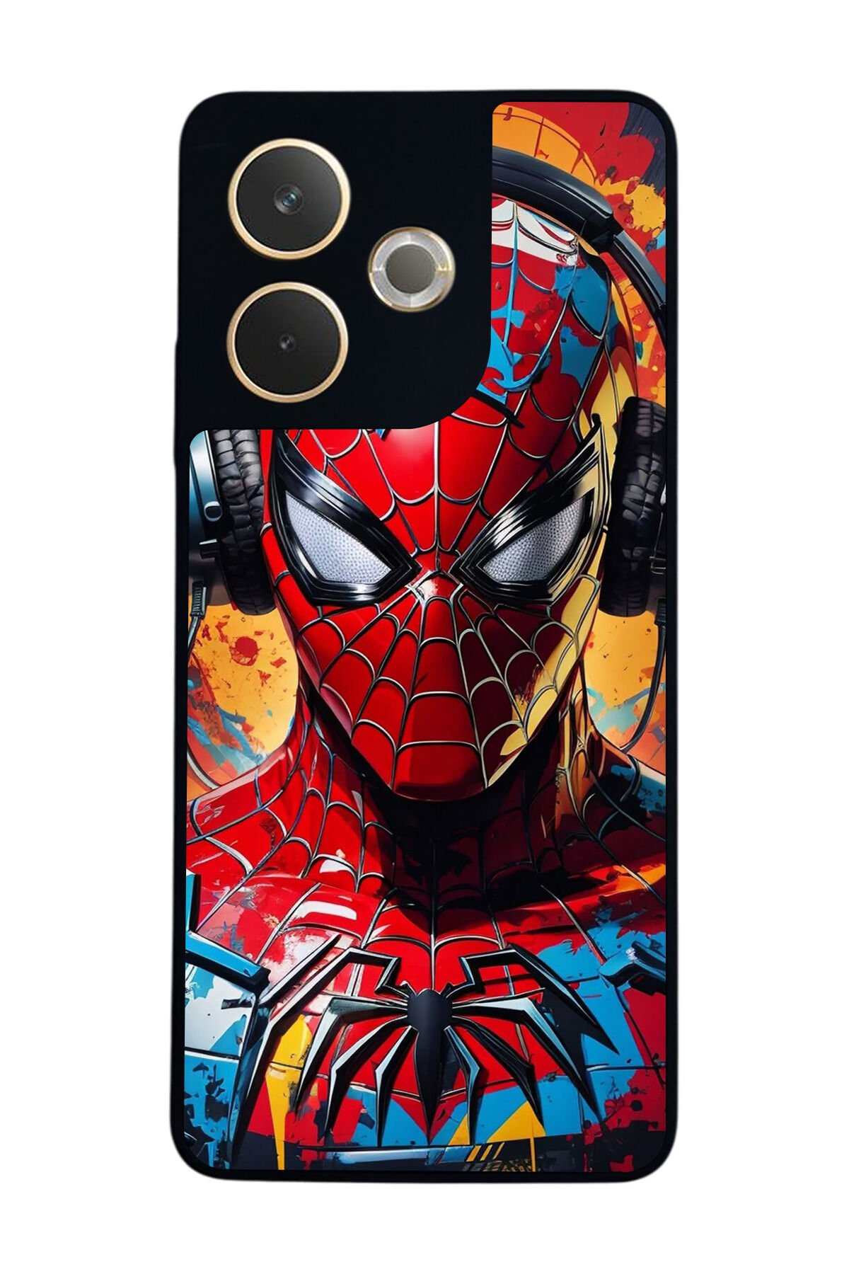 Oppo A5 Pro Uyumlu Spider Man ( Örümcek Adam ) Tasarımlı Glossy Premium Kılıf