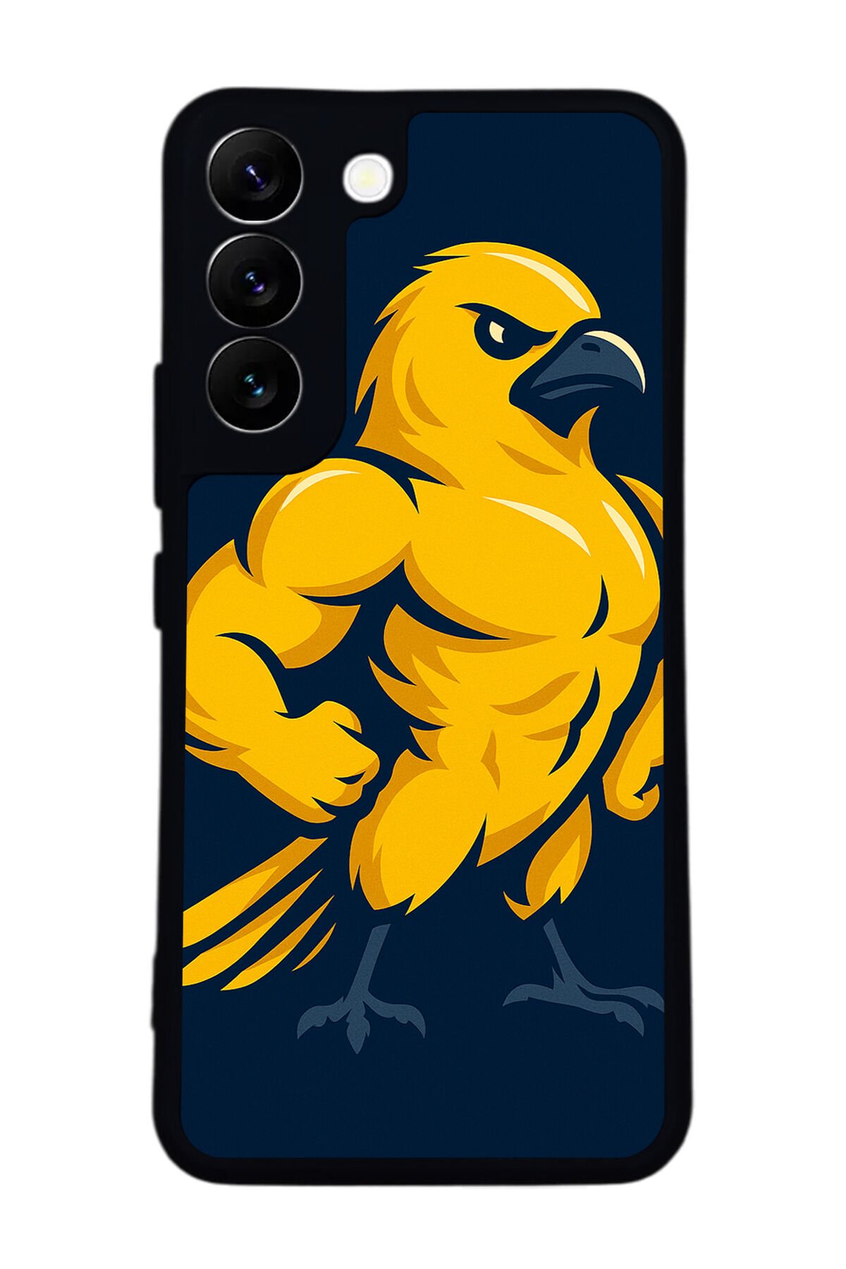 Samsung Galaxy S22 Uyumlu Fenerbahce Tasarımlı Glossy Premium Kılıf