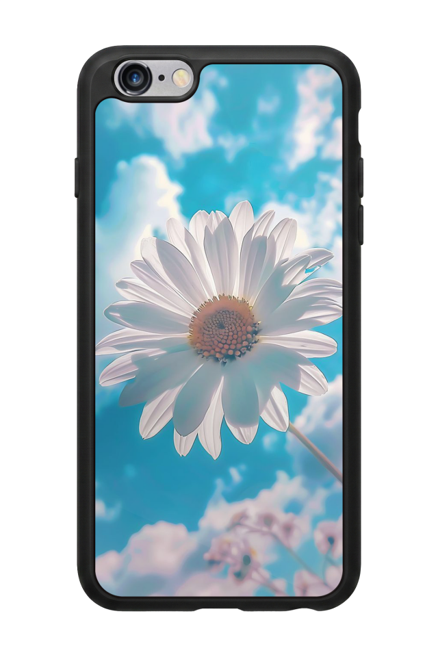 iPhone 6s Plus Uyumlu Cicek Tasarımlı Glossy Premium Kılıf
