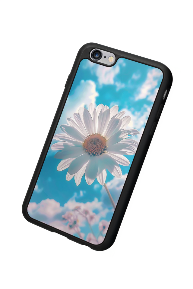 iPhone 6s Plus Uyumlu Cicek Tasarımlı Glossy Premium Kılıf