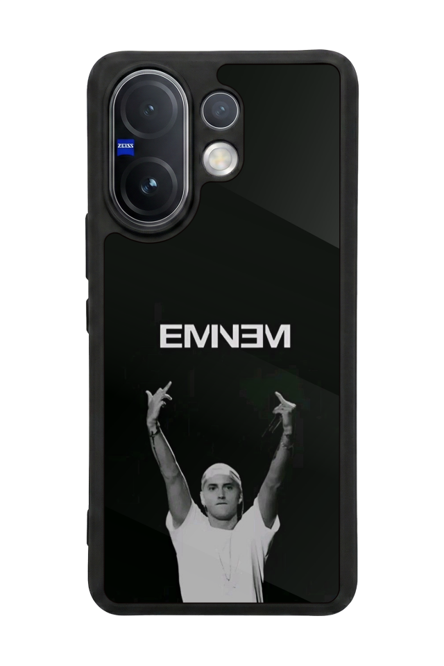 Vivo V60 Uyumlu Eminem Tasarımlı Glossy Premium Kılıf