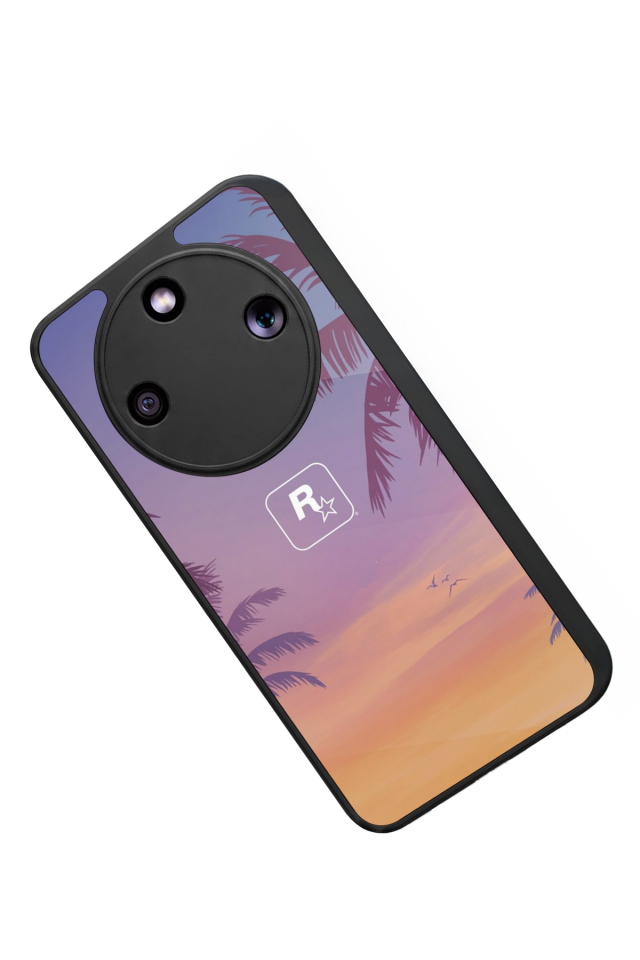 Honor Magic 8 Lite Uyumlu GTA Tasarımlı Glossy Premium Kılıf