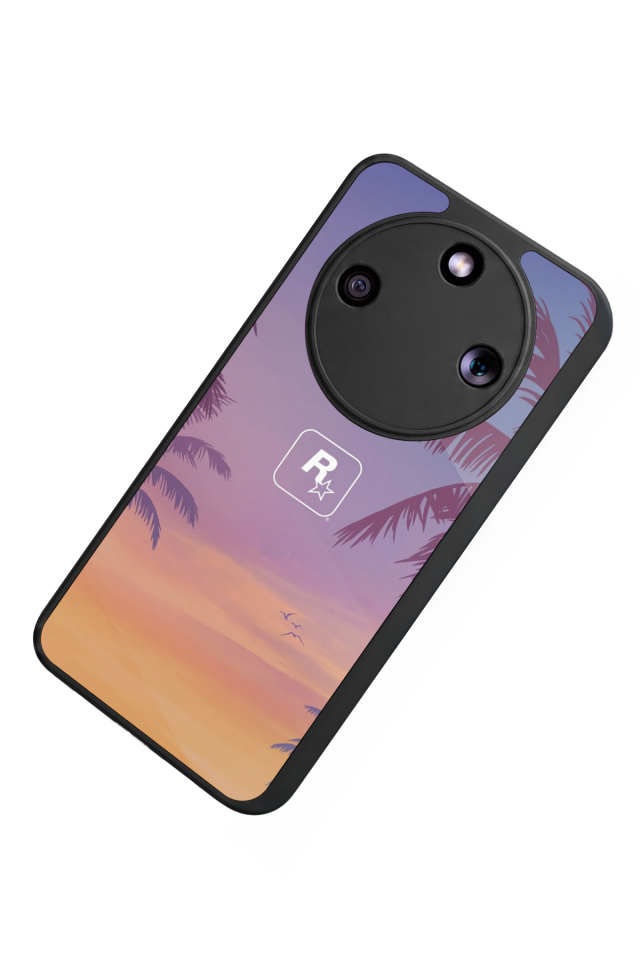 Honor Magic 8 Lite Uyumlu GTA Tasarımlı Glossy Premium Kılıf