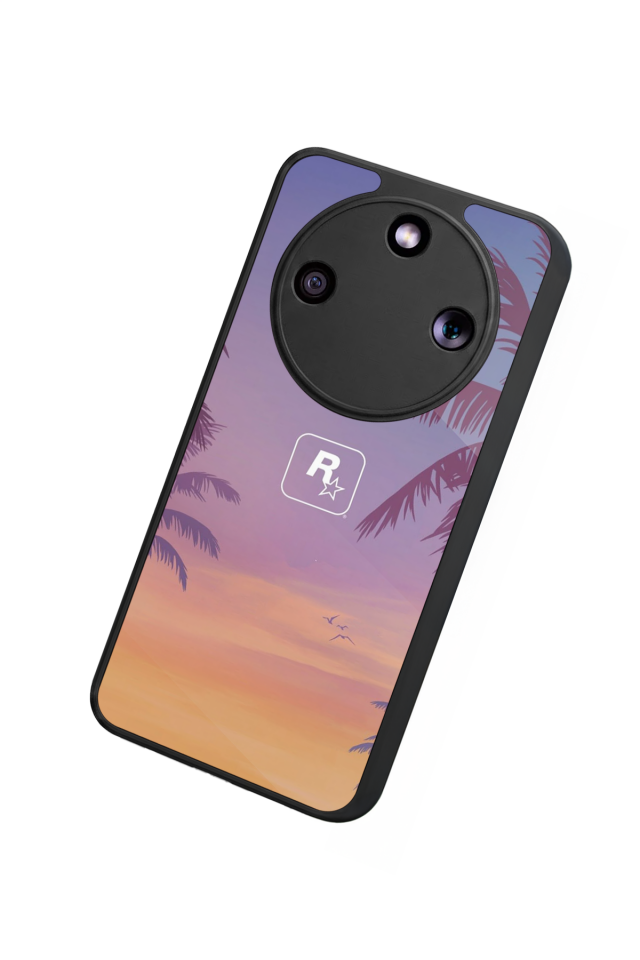 Honor Magic 8 Lite Uyumlu GTA Tasarımlı Glossy Premium Kılıf