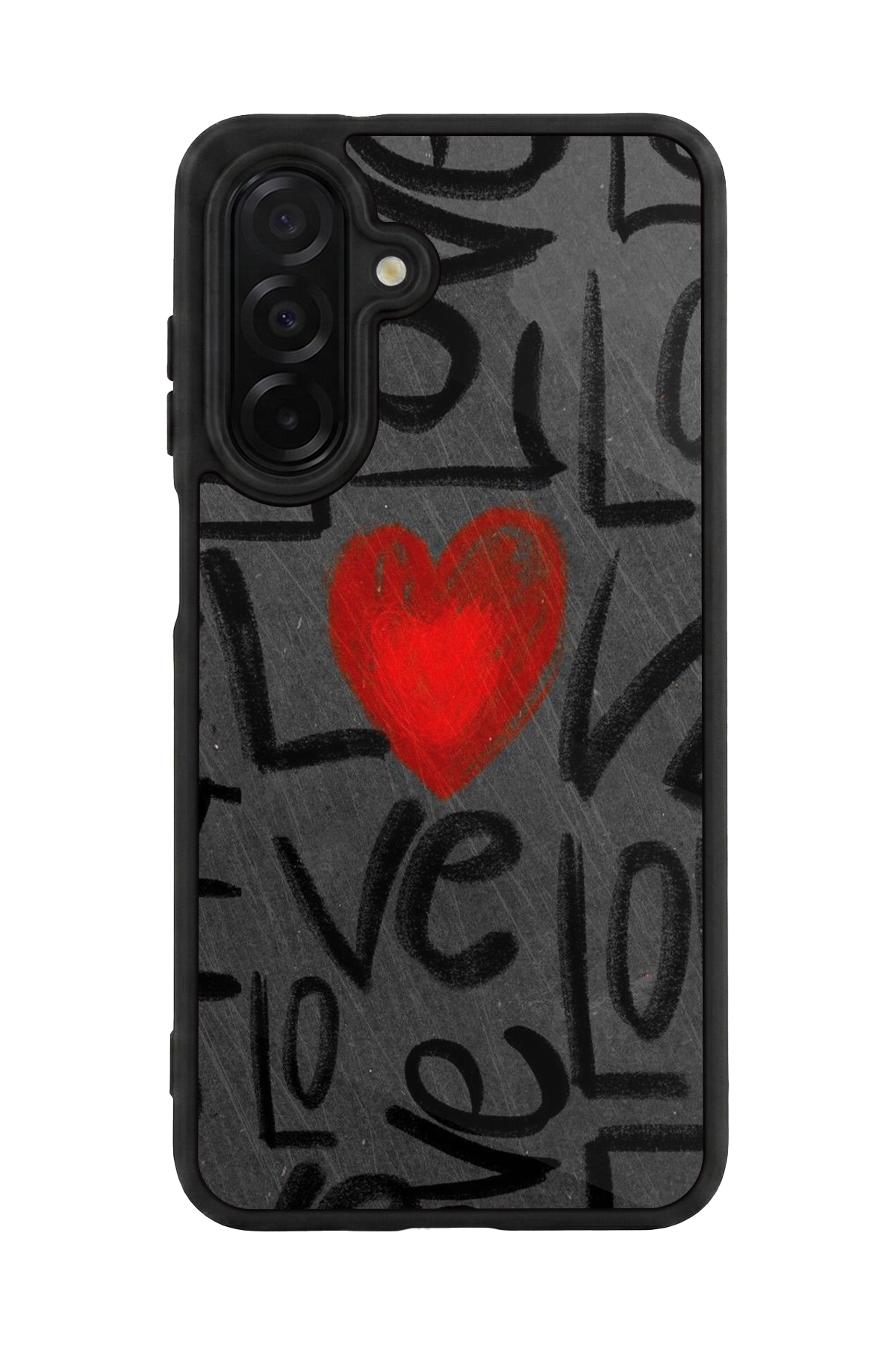 Samsung Galaxy A36 Uyumlu Love Tasarımlı Glossy Premium Kılıf