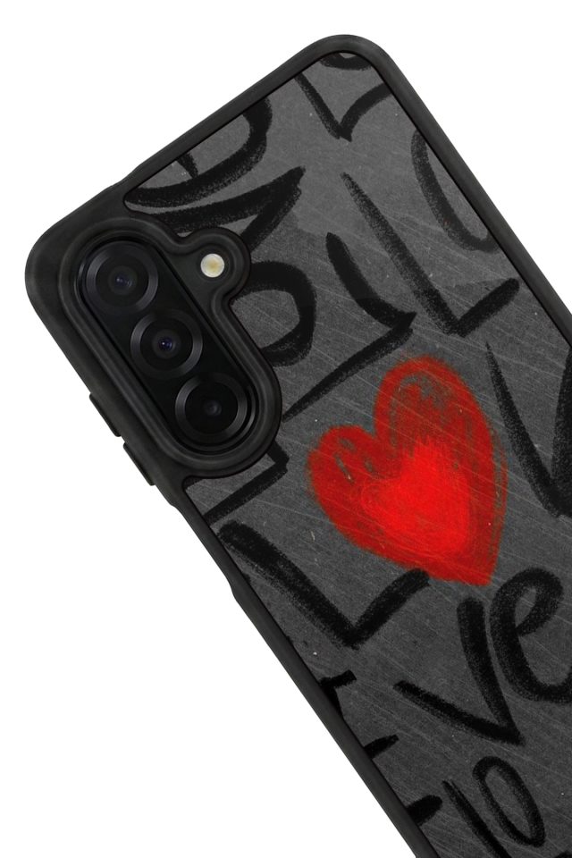 Samsung Galaxy A36 Uyumlu Love Tasarımlı Glossy Premium Kılıf