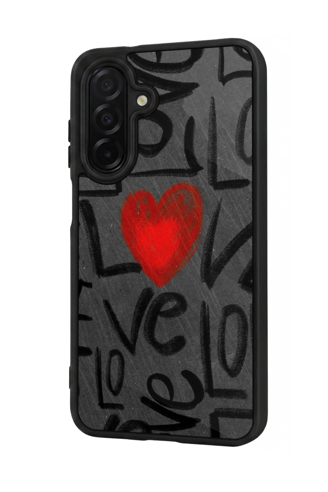 Samsung Galaxy A36 Uyumlu Love Tasarımlı Glossy Premium Kılıf