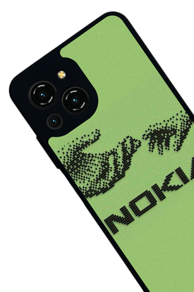 Reeder S23 Pro Max Uyumlu Nokia Tasarımlı Glossy Premium Kılıf