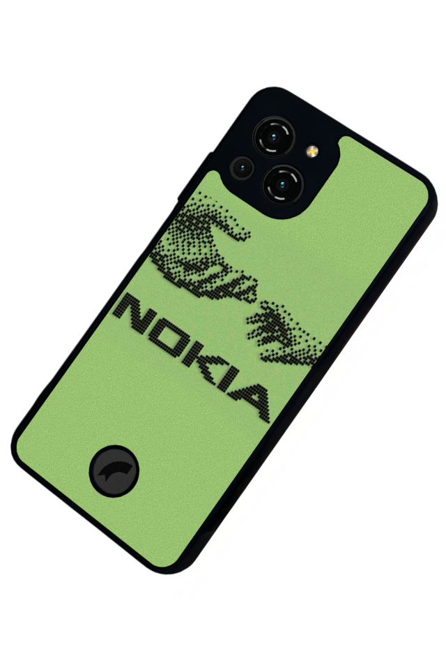 Reeder S23 Pro Max Uyumlu Nokia Tasarımlı Glossy Premium Kılıf