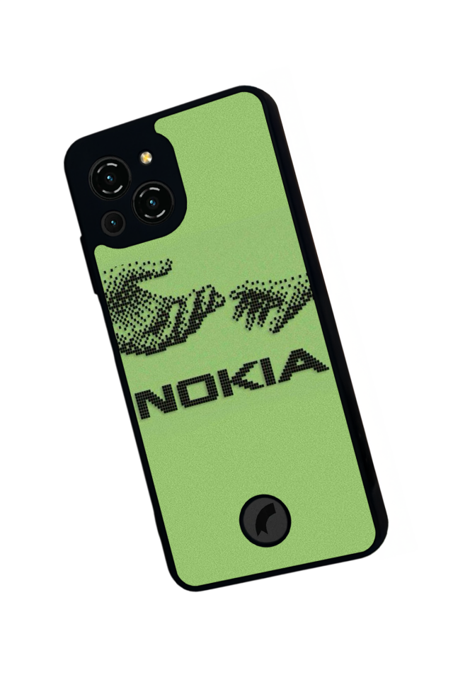 Reeder S23 Pro Max Uyumlu Nokia Tasarımlı Glossy Premium Kılıf