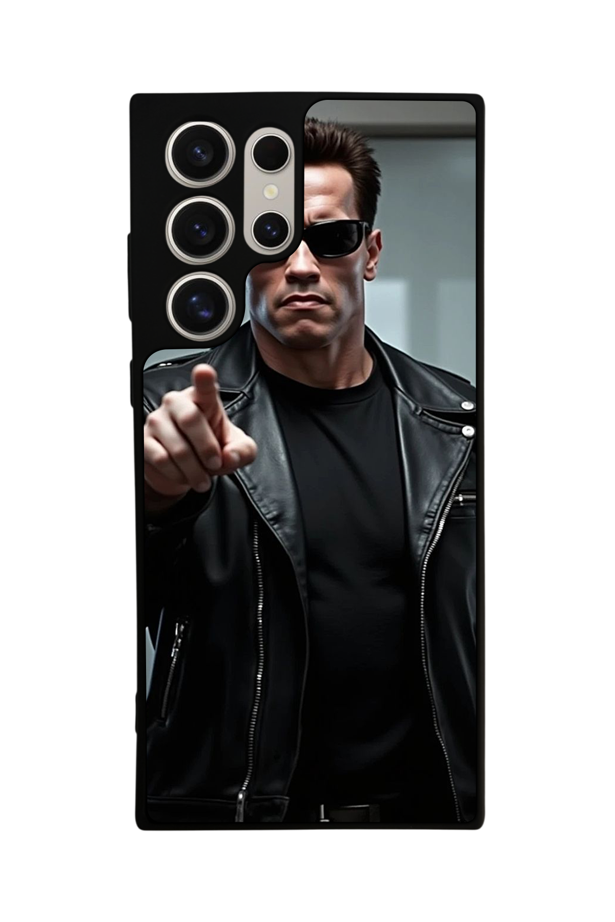 Samsung Galaxy S24 Ultra Uyumlu Terminator Tasarımlı Glossy Premium Kılıf
