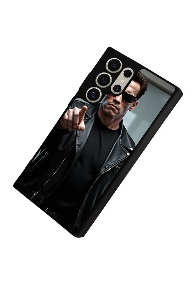 Samsung Galaxy S24 Ultra Uyumlu Terminator Tasarımlı Glossy Premium Kılıf