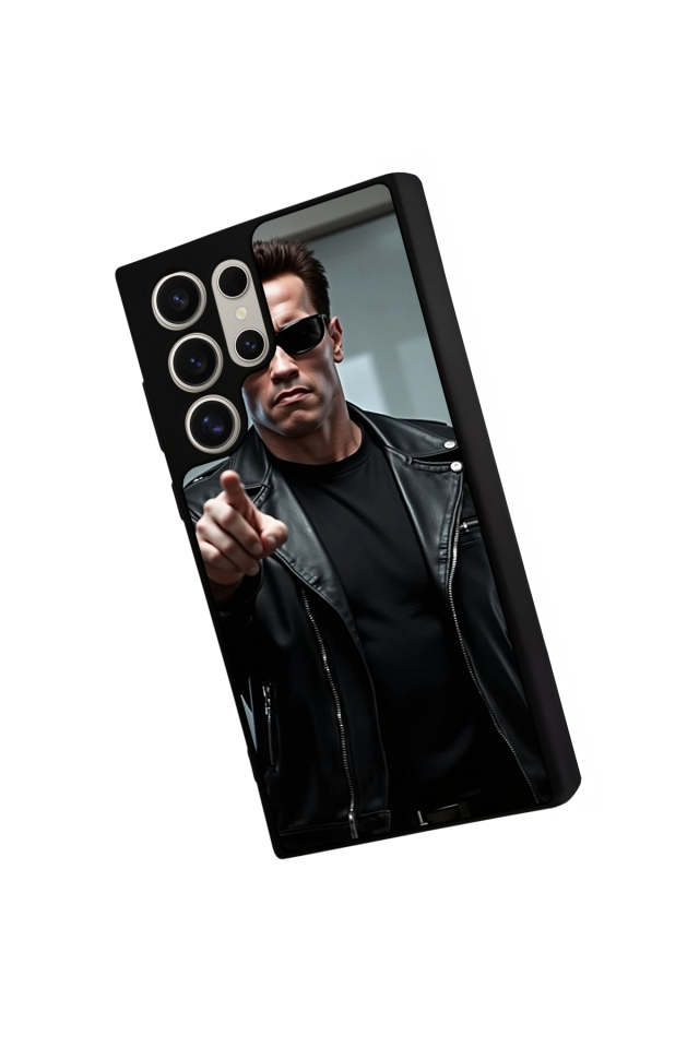 Samsung Galaxy S24 Ultra Uyumlu Terminator Tasarımlı Glossy Premium Kılıf