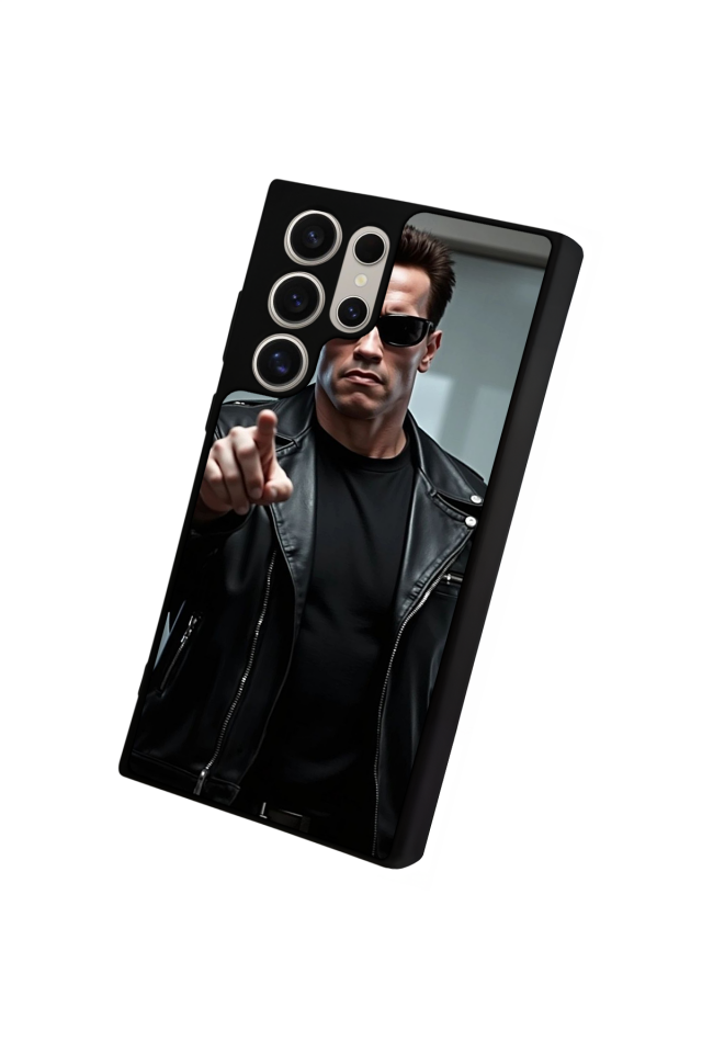 Samsung Galaxy S24 Ultra Uyumlu Terminator Tasarımlı Glossy Premium Kılıf