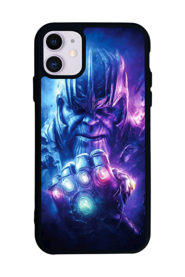 iPhone 11 Uyumlu Thanos Tasarımlı Glossy Premium Kılıf
