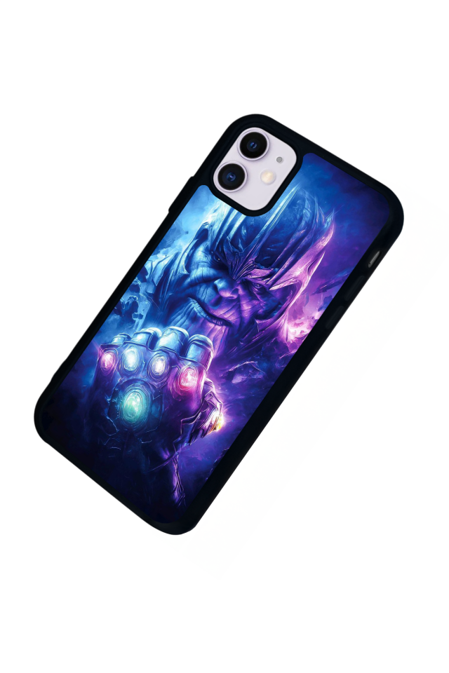 iPhone 11 Uyumlu Thanos Tasarımlı Glossy Premium Kılıf