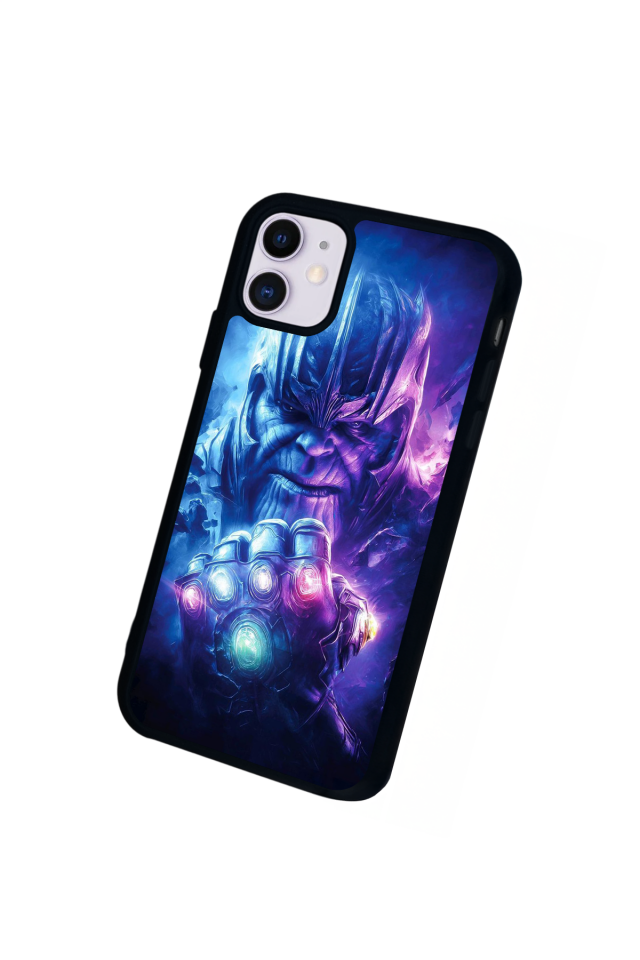 iPhone 11 Uyumlu Thanos Tasarımlı Glossy Premium Kılıf