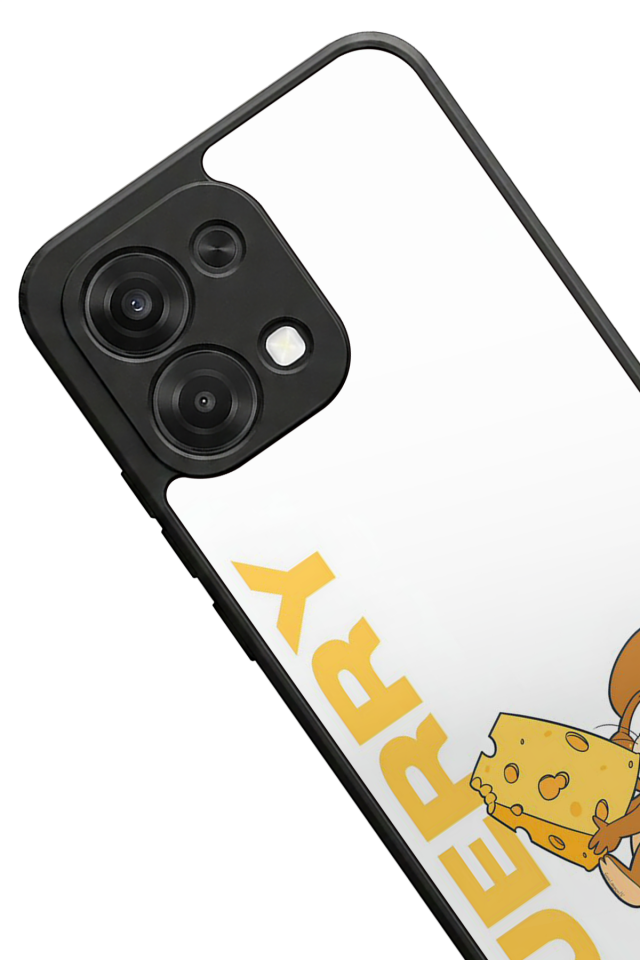 Oppo A6 Pro Uyumlu Tom And Jerry Tasarımlı Glossy Premium Kılıf
