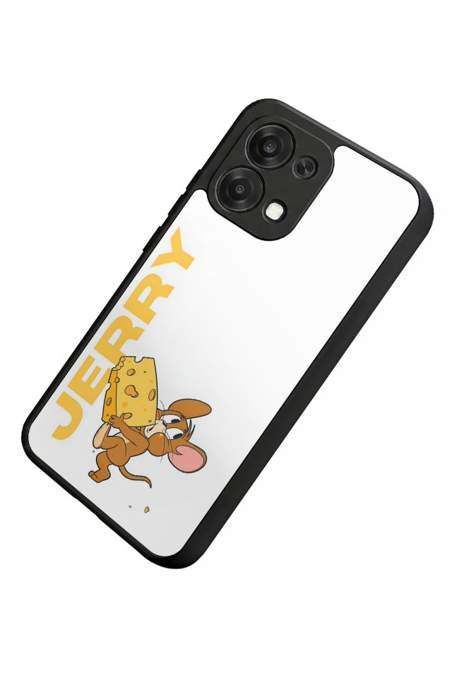 Oppo A6 Pro Uyumlu Tom And Jerry Tasarımlı Glossy Premium Kılıf
