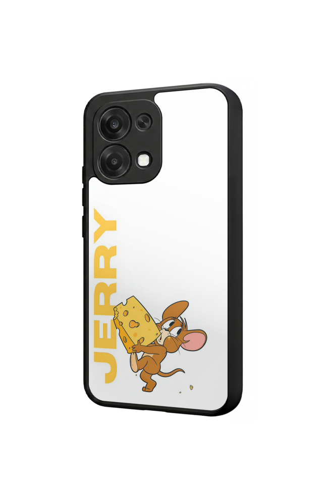 Oppo A6 Pro Uyumlu Tom And Jerry Tasarımlı Glossy Premium Kılıf