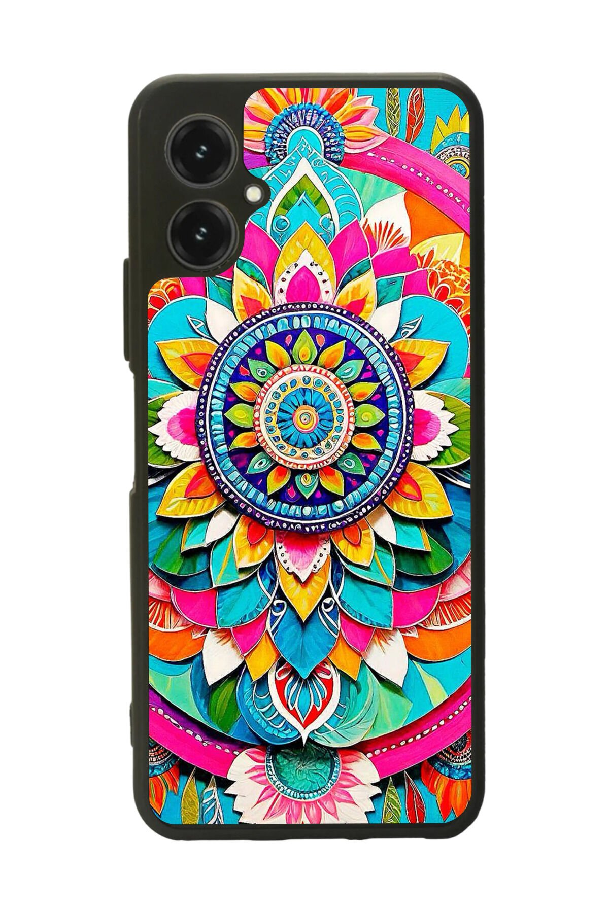 Omix X5 Uyumlu Mandala Tasarımlı Glossy Premium Kılıf