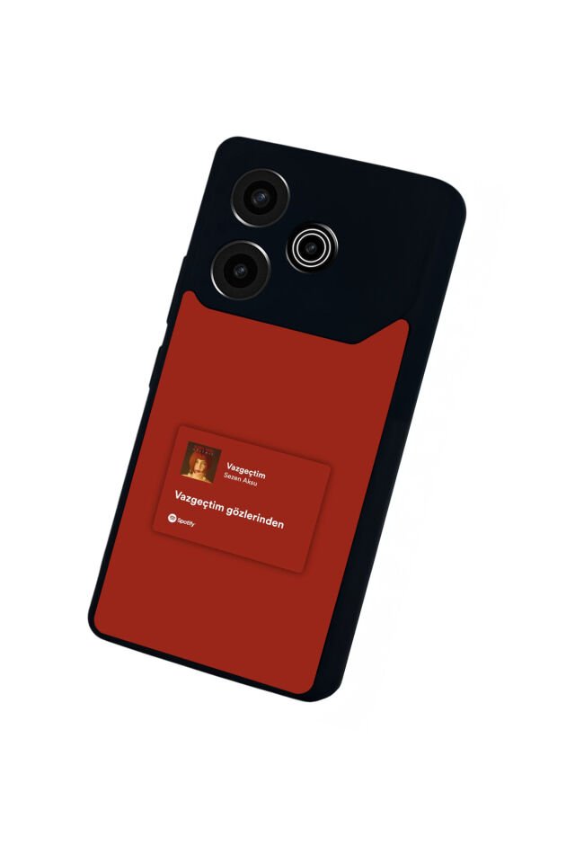 Tecno Pova 6 Uyumlu Sarki Sozleri Tasarımlı Glossy Premium Kılıf
