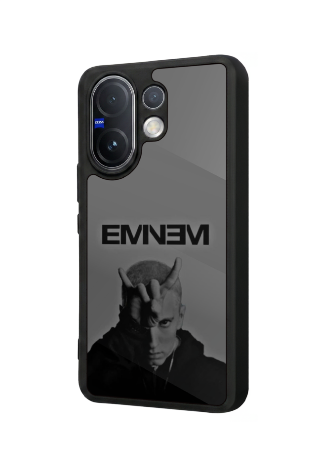 Vivo V60 Uyumlu Eminem Tasarımlı Glossy Premium Kılıf