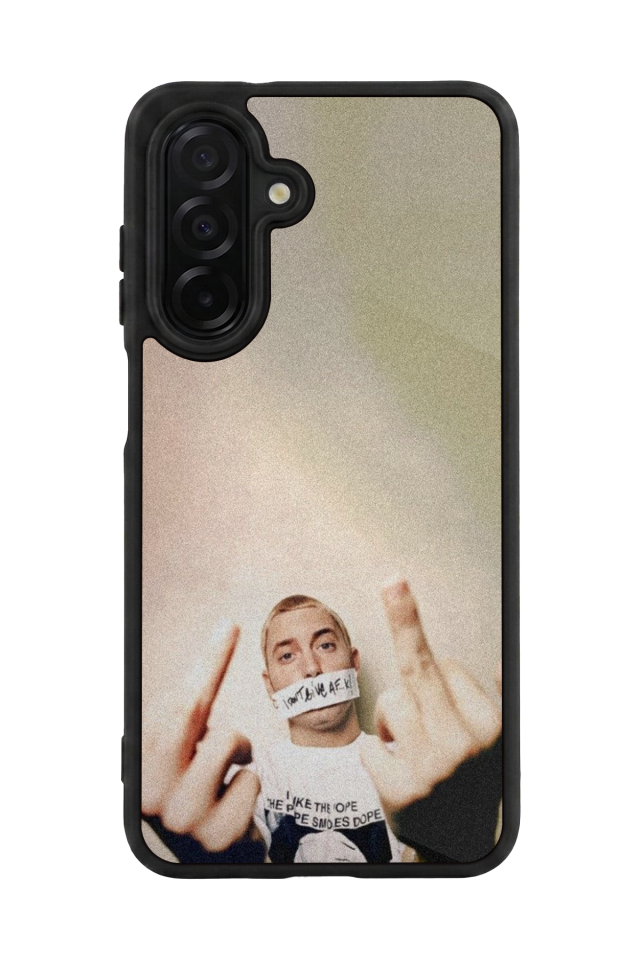 Samsung Galaxy A56 Uyumlu Eminem Tasarımlı Glossy Premium Kılıf