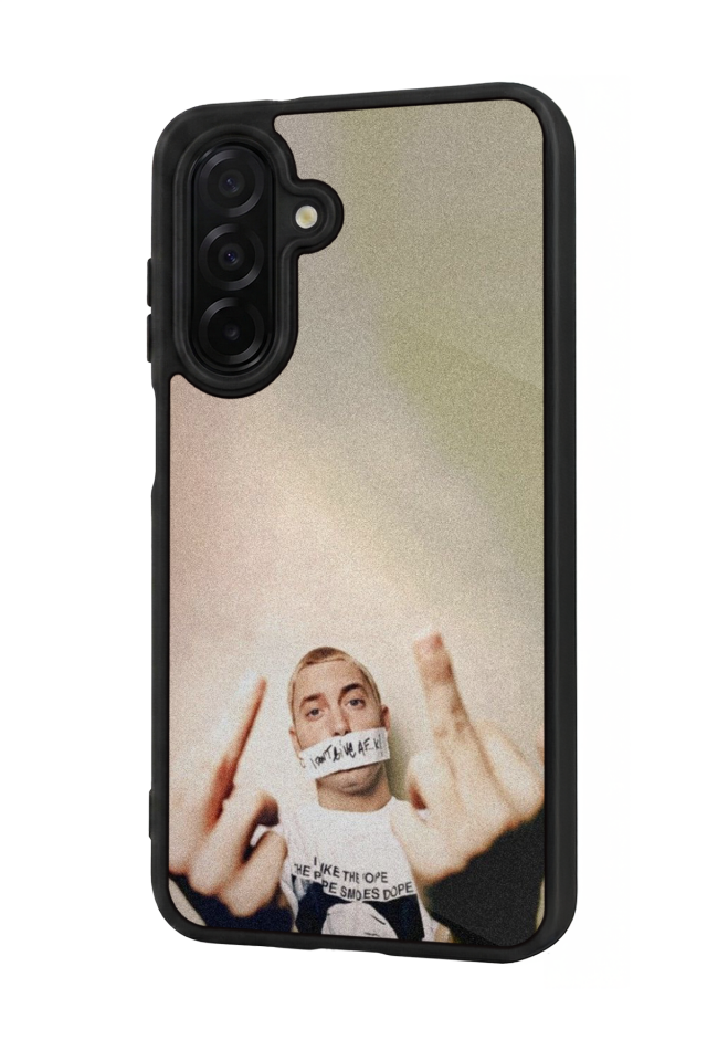 Samsung Galaxy A56 Uyumlu Eminem Tasarımlı Glossy Premium Kılıf