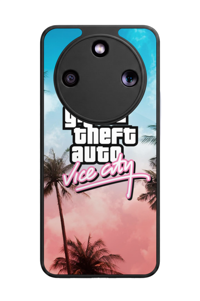 Honor Magic 8 Lite Uyumlu GTA Tasarımlı Glossy Premium Kılıf