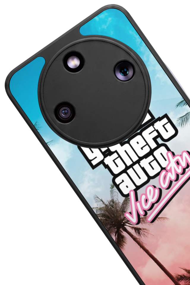 Honor Magic 8 Lite Uyumlu GTA Tasarımlı Glossy Premium Kılıf