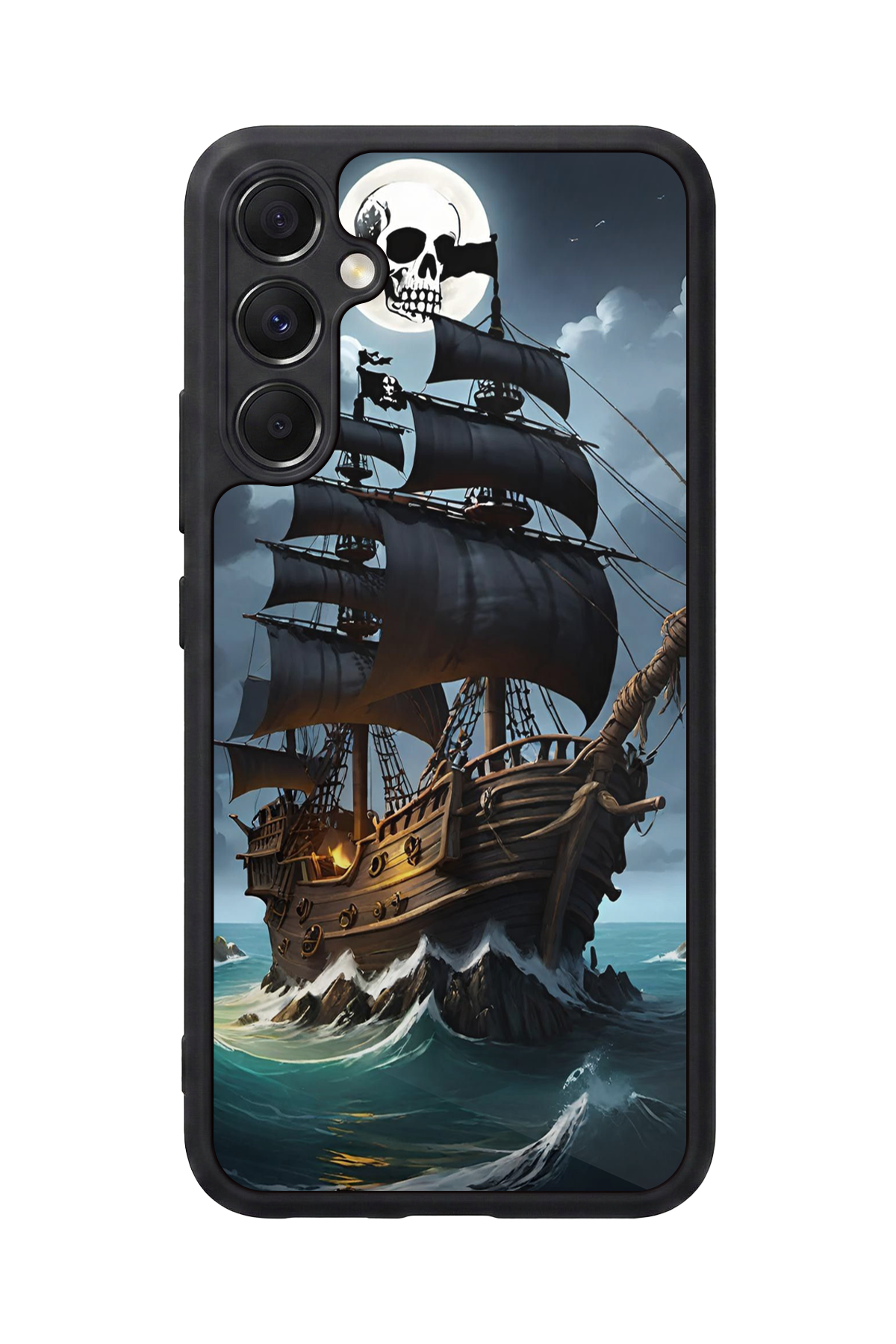 Samsung Galaxy A34 Uyumlu Korsan Tasarımlı Glossy Premium Kılıf