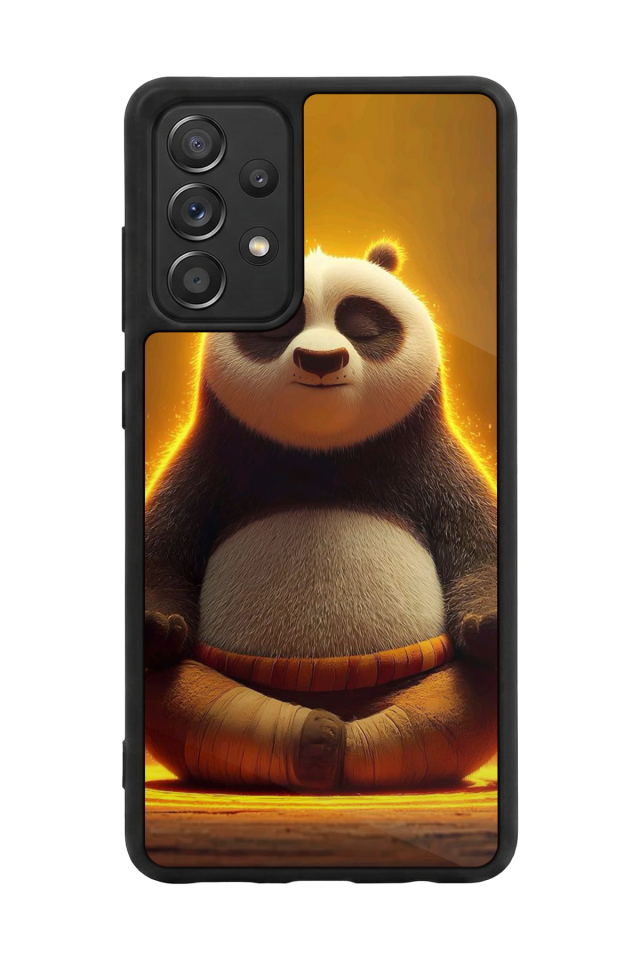 Samsung Galaxy A72 Uyumlu Kung Fu Panda Tasarımlı Glossy Premium Kılıf