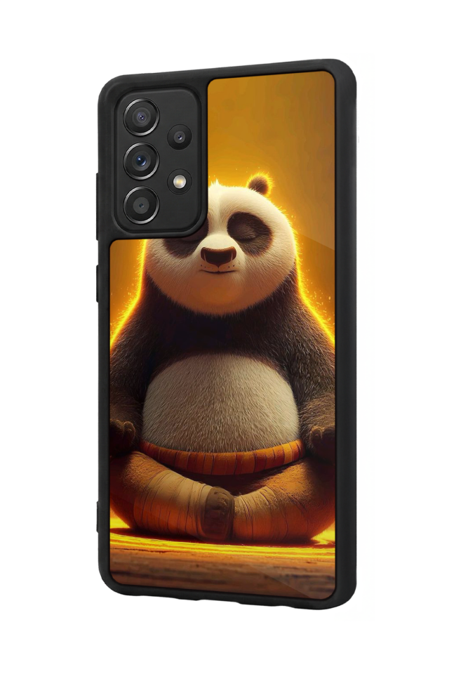Samsung Galaxy A72 Uyumlu Kung Fu Panda Tasarımlı Glossy Premium Kılıf