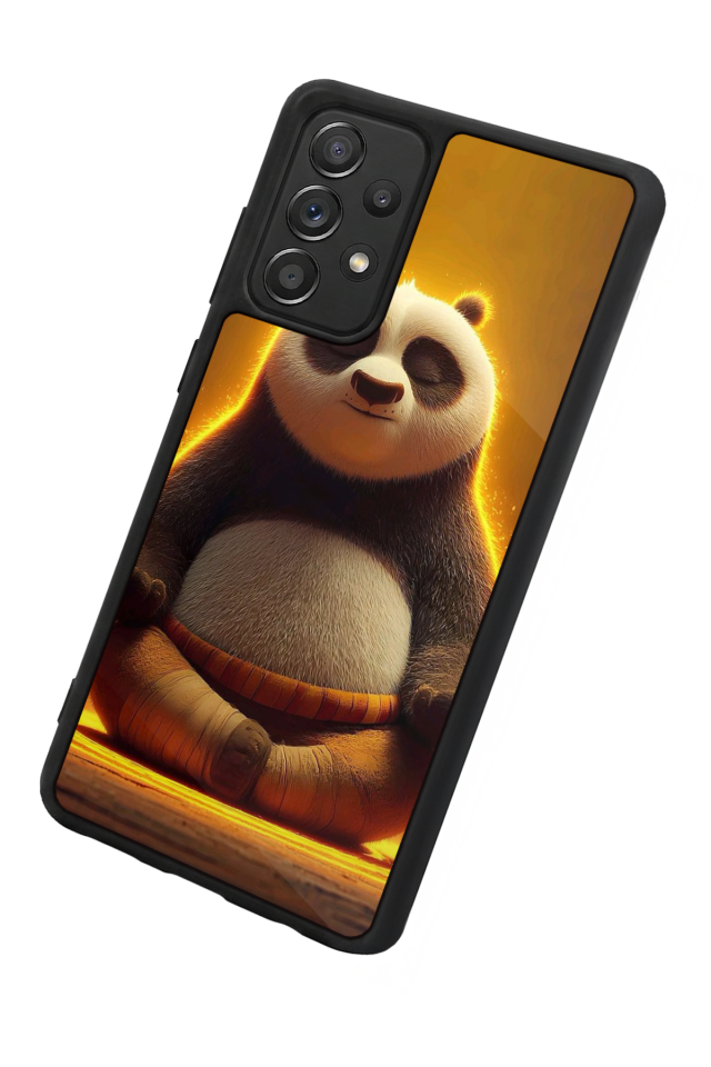 Samsung Galaxy A72 Uyumlu Kung Fu Panda Tasarımlı Glossy Premium Kılıf
