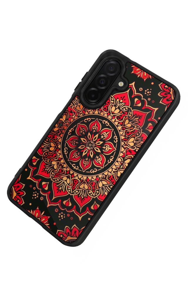 Samsung Galaxy A36 Uyumlu Mandala Tasarımlı Glossy Premium Kılıf