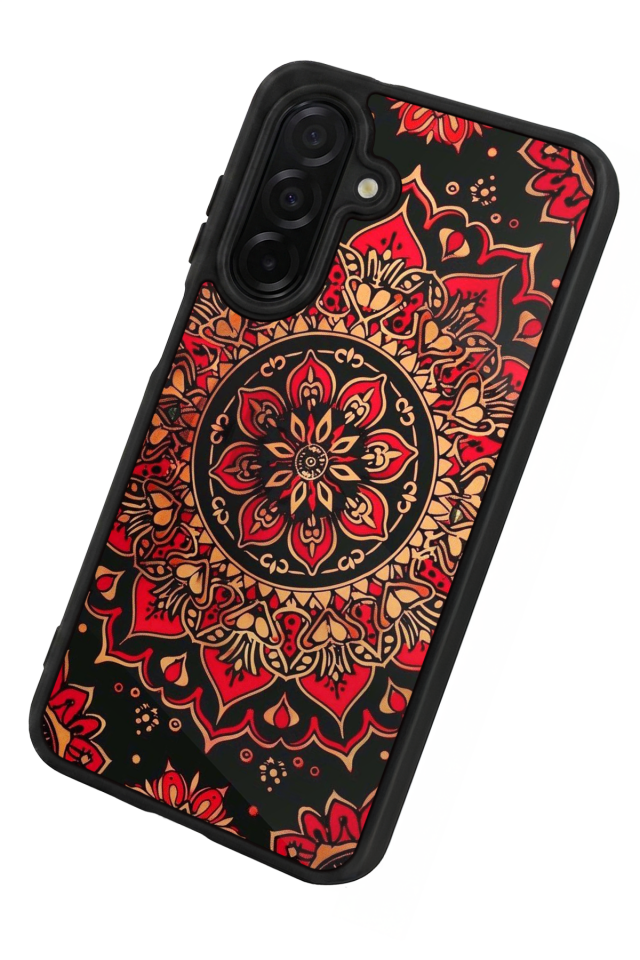 Samsung Galaxy A36 Uyumlu Mandala Tasarımlı Glossy Premium Kılıf