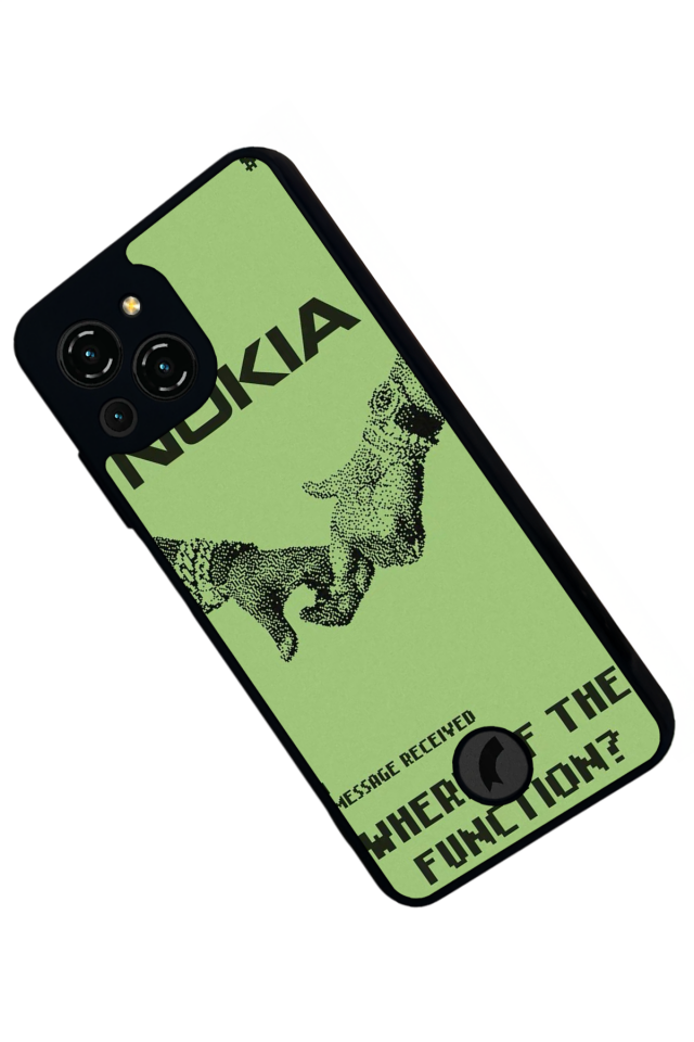 Reeder S23 Pro Max Uyumlu Nokia Tasarımlı Glossy Premium Kılıf